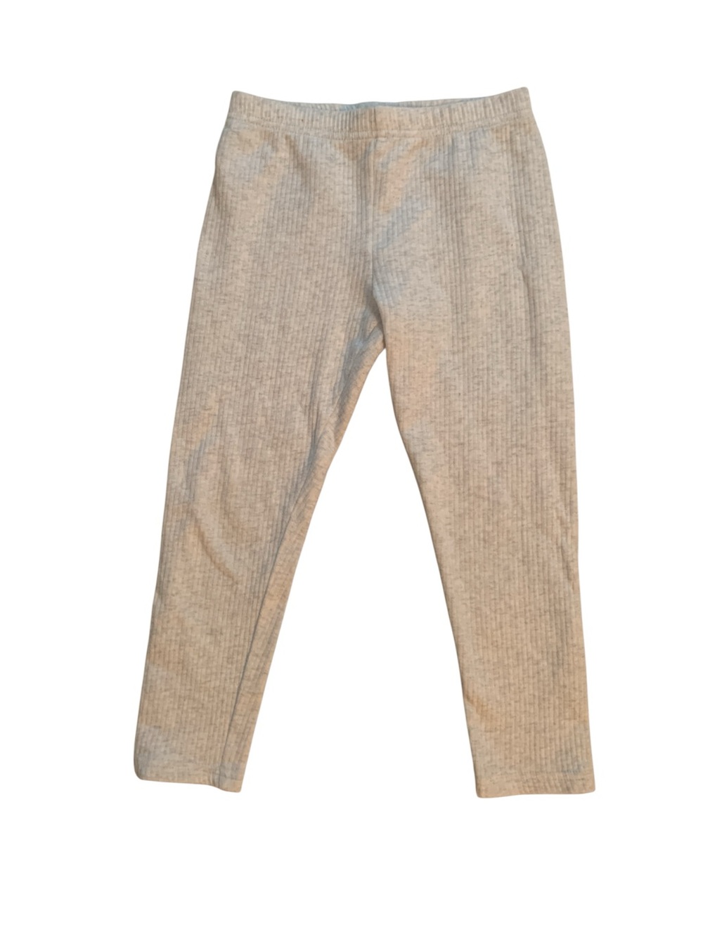 Carter's Cream Ribbed Elastic Waist Leggings